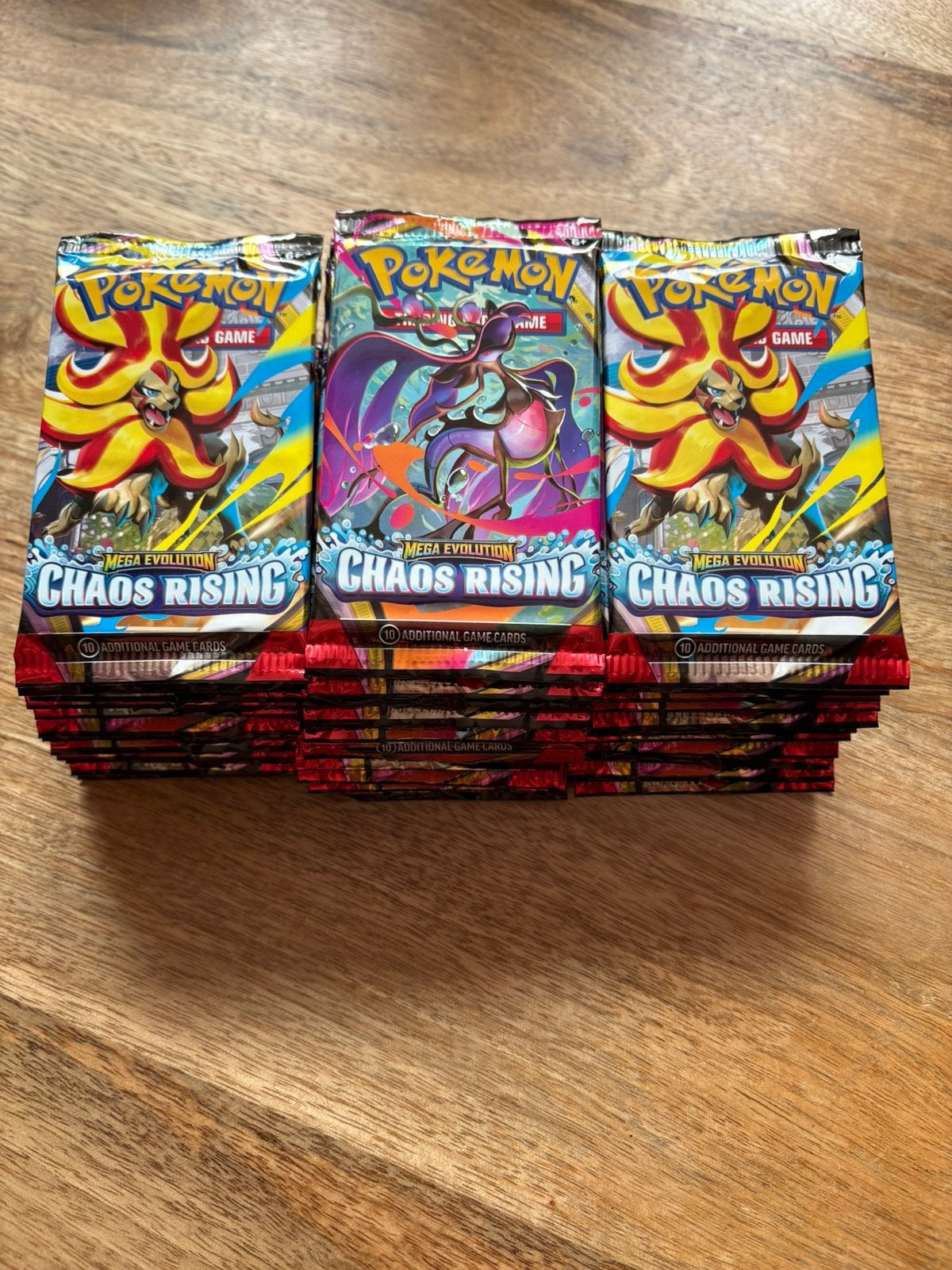 Chaos Rising boosterpacks, Ophalen of Verzenden, Nieuw, Booster, Foil