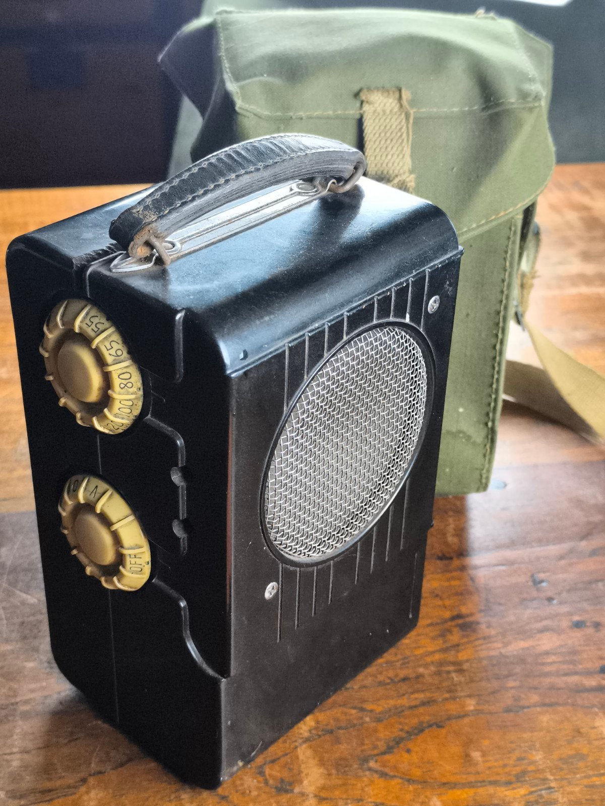 bakeliet radio 1940 Sonora portable, Ophalen of Verzenden
