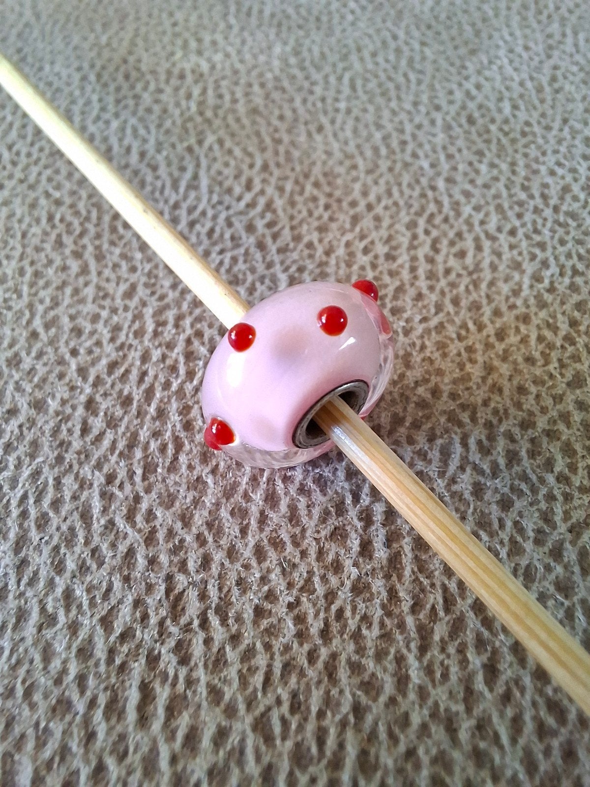 Trollbeads polka dot, Ophalen of Verzenden, Zo goed als nieuw, Trollbeads, 1 bedel