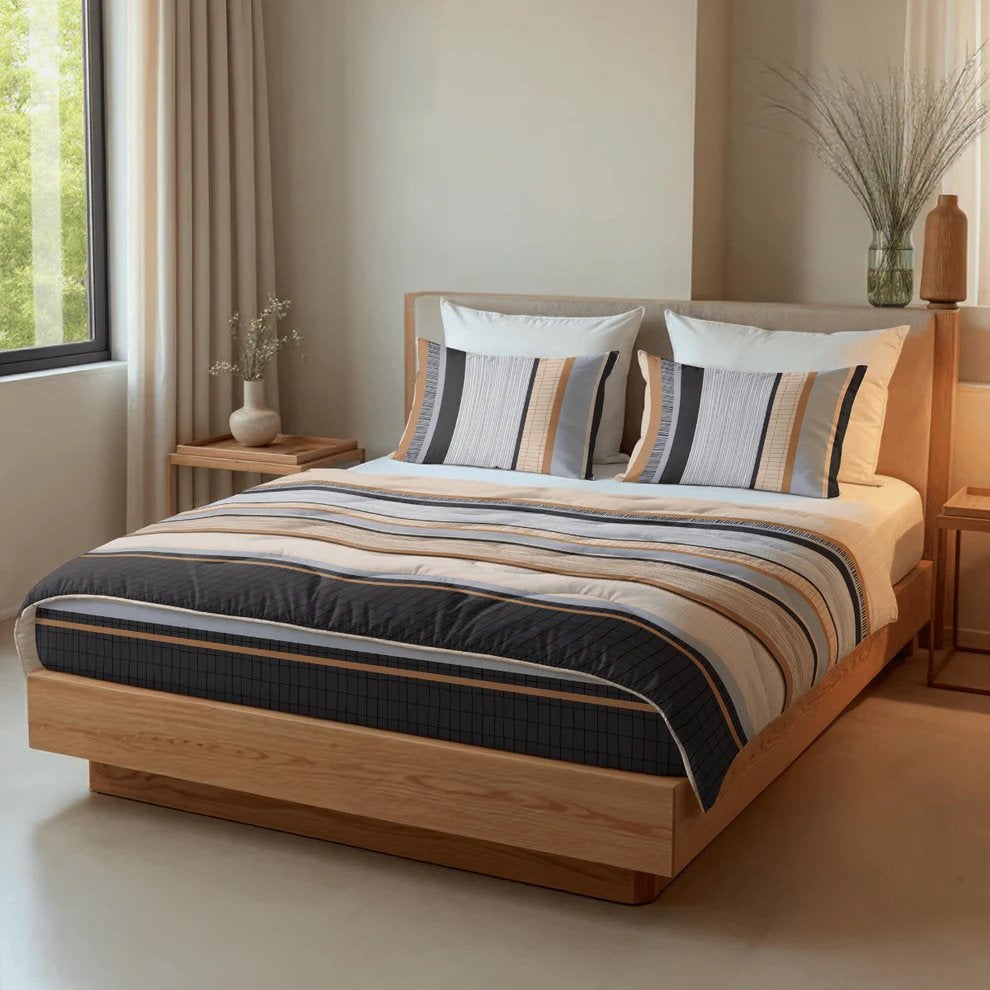 Zelesta blue stripes dekbed NIEUW, Blauw, Ophalen of Verzenden, Deken of Dekbed, Nieuw