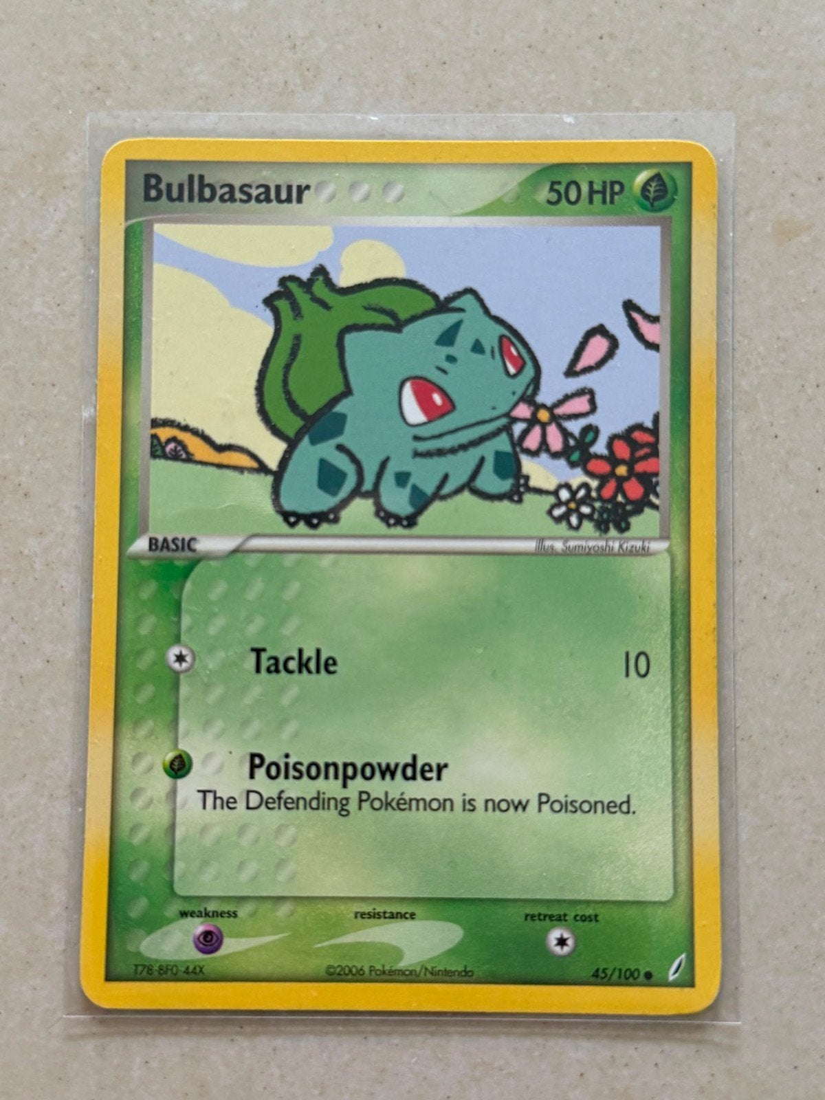 Bulbasaur pokemon verzamelkaarten, Ophalen