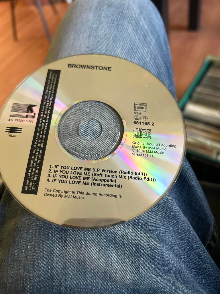 Brownstone - If You Love Me CD Single (1994), Ophalen of Verzenden, Gebruikt