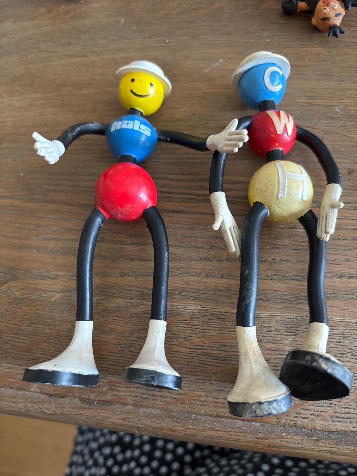 Vintage Huls en CWH Schleich - Flexibele  figuren, Ophalen of Verzenden, Gebruikt
