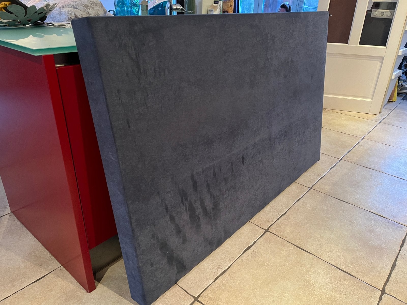 Hoofdbord Poseidon waterbed 180x110h, Ophalen, Gebruikt, Tweepersoons, 180 cm