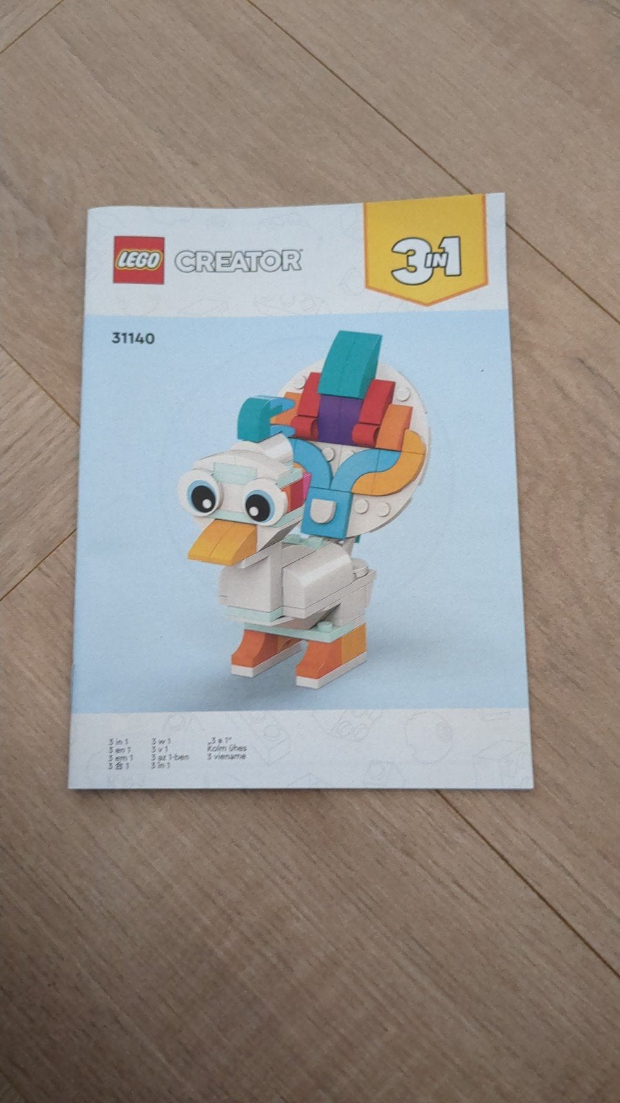 LEGO Creator 31140 Magische Eenhoorn 3-in-1 set, Lego, Compleet, Ophalen of Verzenden, Zo goed als nieuw