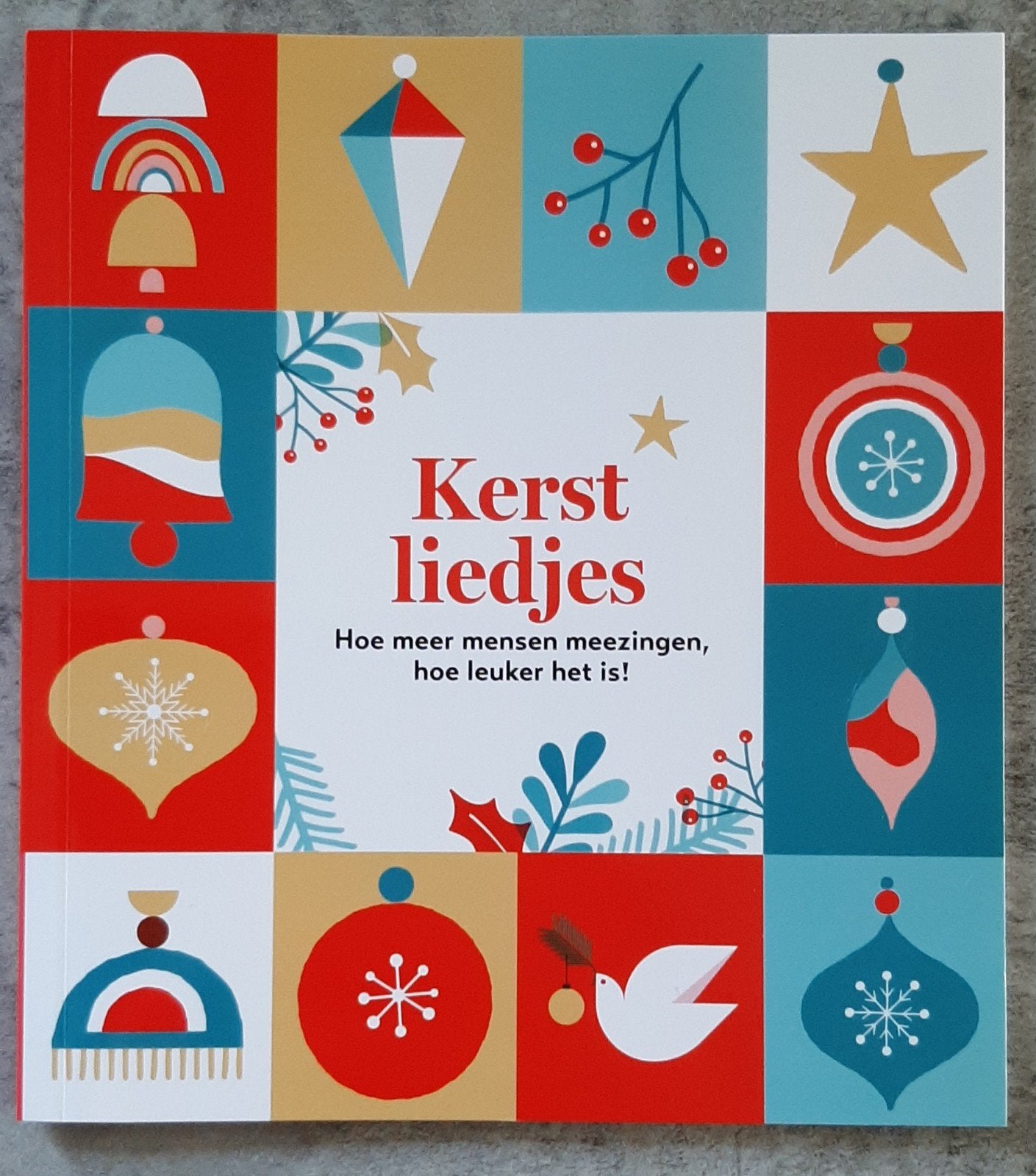 🌲 Boekje met 10 Kerstliedjes voorzien van notenbalk. Nieuw., Ophalen of Verzenden, Nieuw