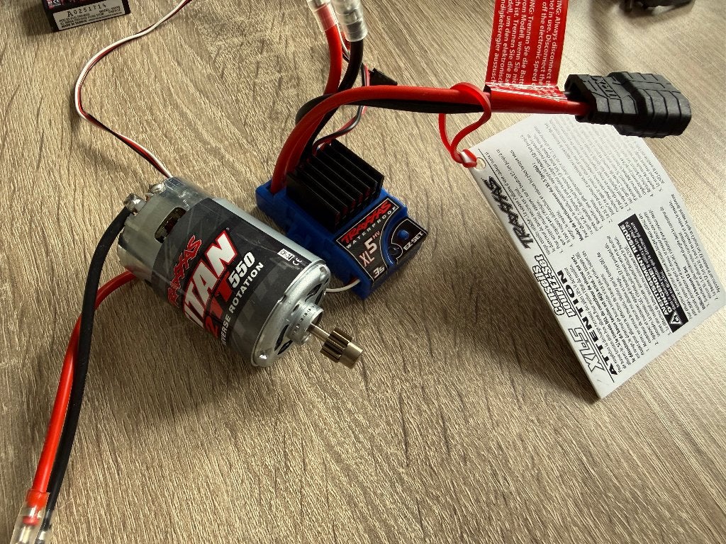 Traxxas XL-5 HV ESC + Titan 21-Turn, Elektro, Auto offroad, Nieuw, Ophalen of Verzenden