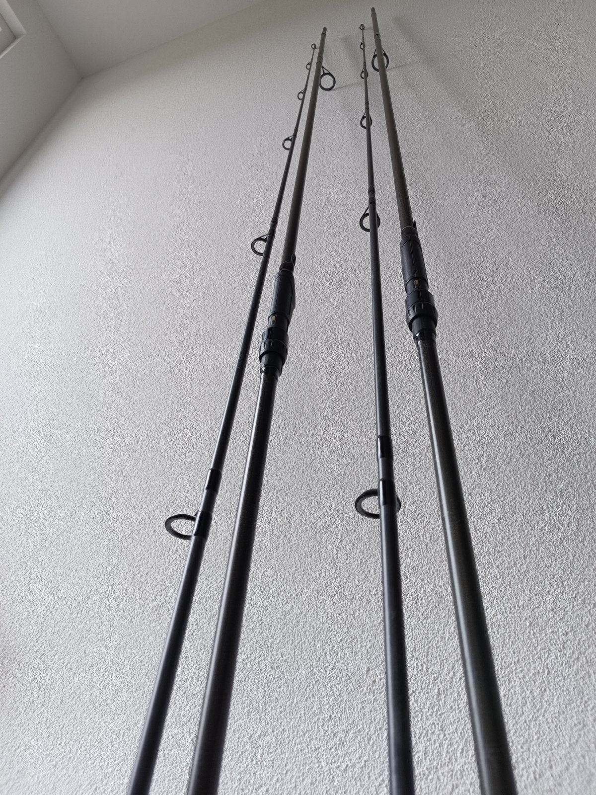 2x Fox Warrior S 12ft 2.75lb Karperhengels, Ophalen, Gebruikt, Werphengel