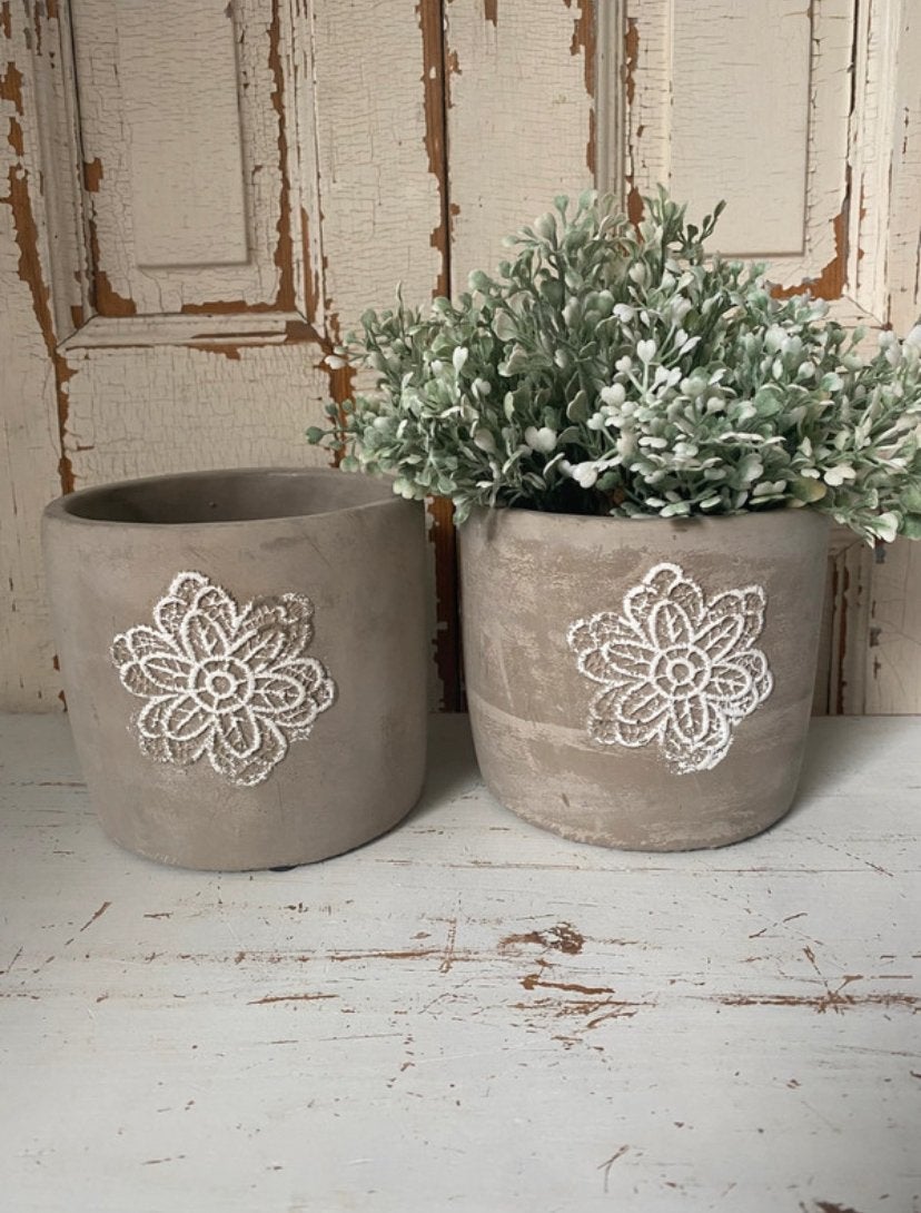 Planten pot/potten, Rond, Ophalen of Verzenden, Terracotta, Binnen