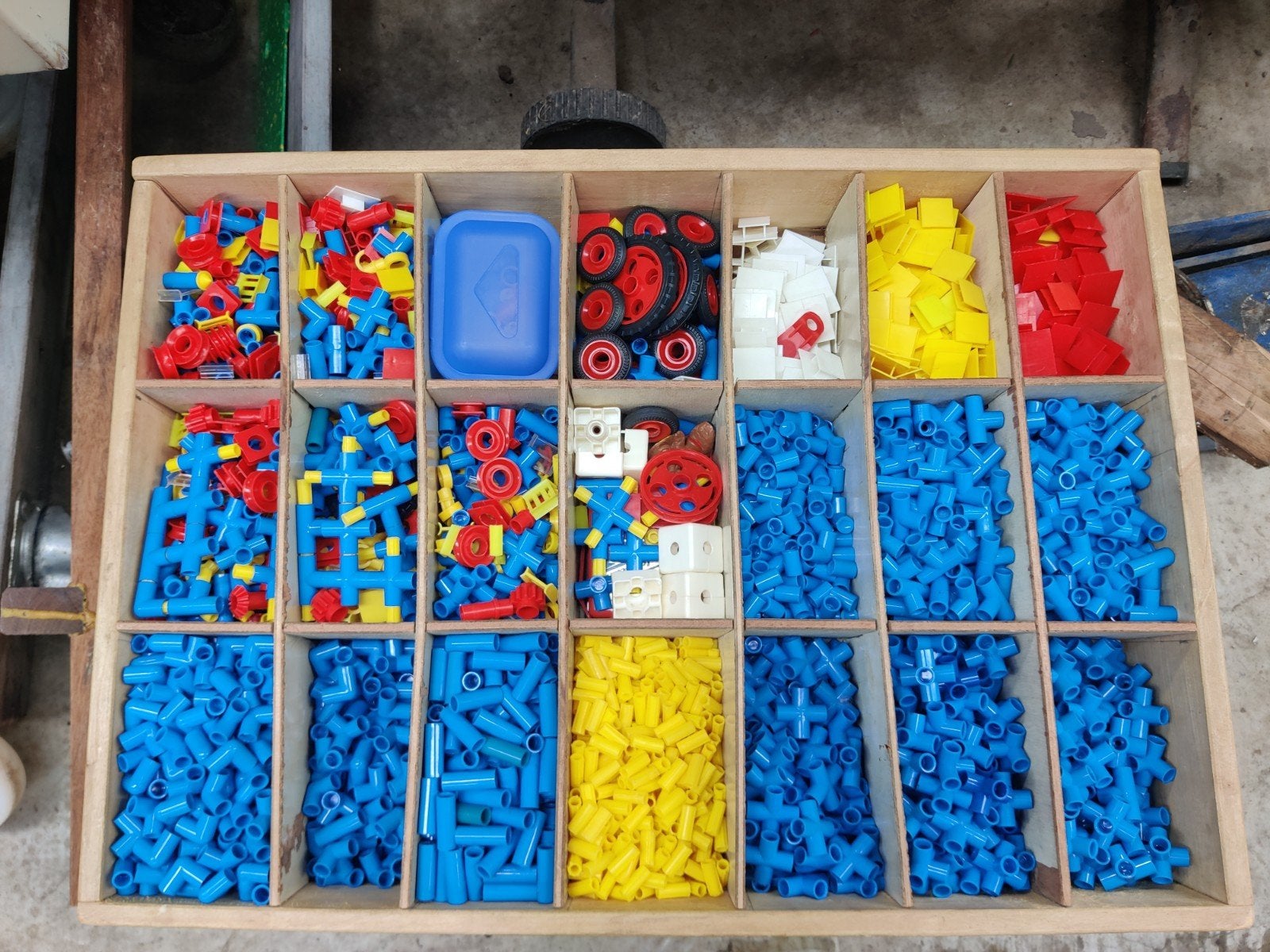 Grote partij Plasticant constructiespeelgoed, Ophalen of Verzenden, Gebruikt, Overige merken