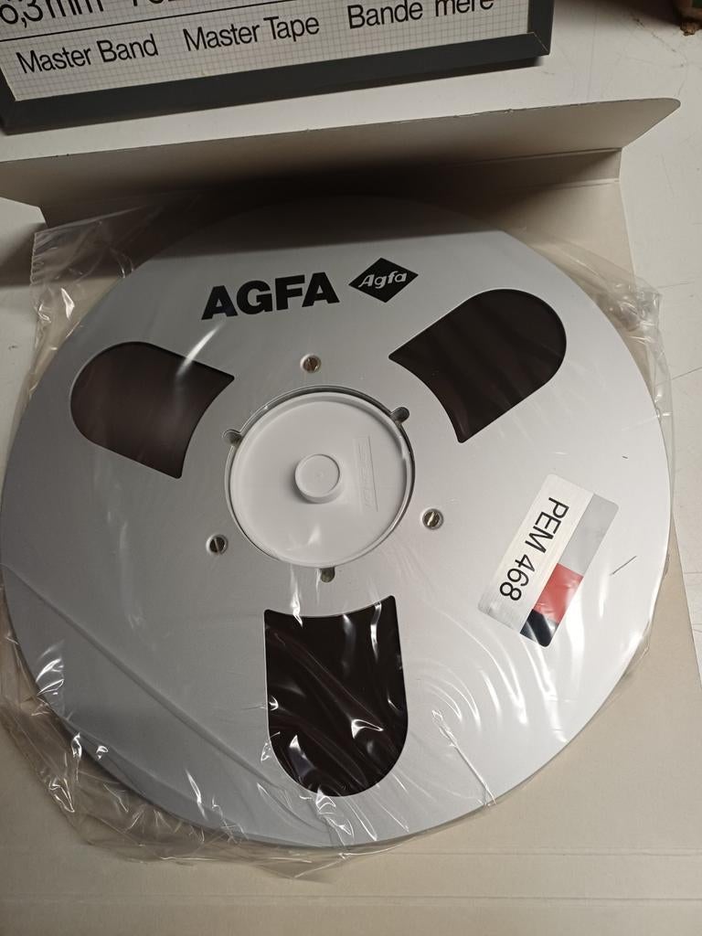 Agfa Professional PEM 468 26cm metalen spoelen nieuw, Audio, Tv en Foto, Bandrecorders, Ophalen of Verzenden, Onderdeel