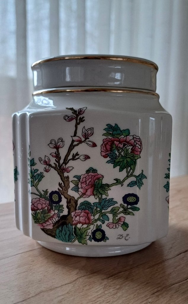 Brocante Tea Caddy Douwe Egberts, Antiek en Kunst, Ophalen of Verzenden