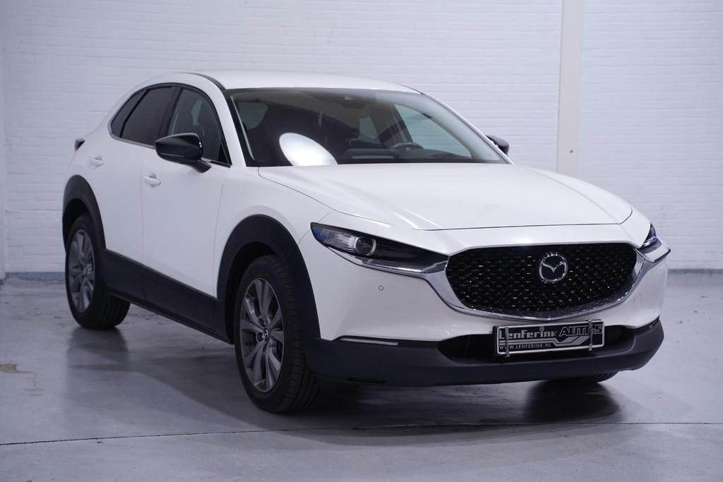 Mazda CX-30 2.0 e-SkyActiv-X M Hybrid Sportive Clima Navi Ca, 1998 cc, Stof, Gebruikt, Wit