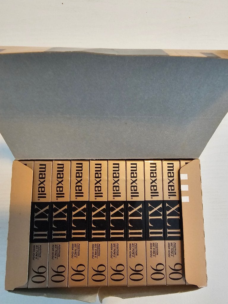 Maxell XLII 90 cassettebandjes, Cd's en Dvd's, Cassettebandjes, 2 t/m 25 bandjes, Overige genres, Ophalen of Verzenden, Nieuw in verpakking