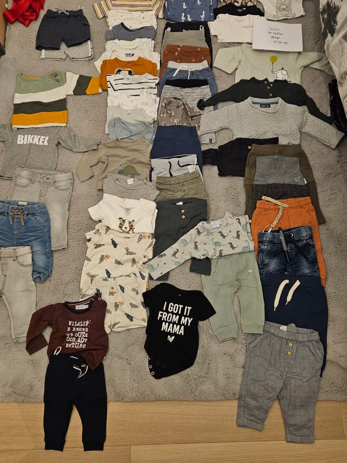 Complete kleding bundel babykleding maat 56 tot en maat 68, Kinderen en Baby's, Ophalen of Verzenden, Zo goed als nieuw, Maat 62