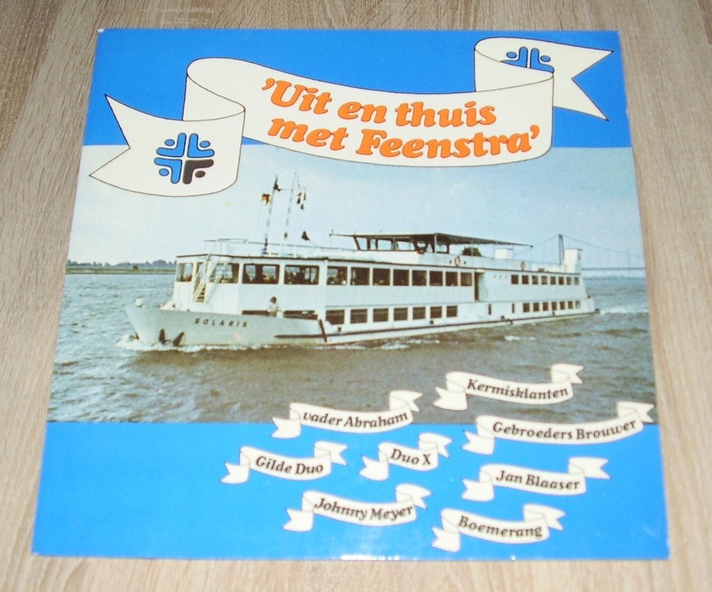 LP - various - Uit En Thuis Met Feenstra, LP, Gebruikt, Pop, Ophalen of Verzenden