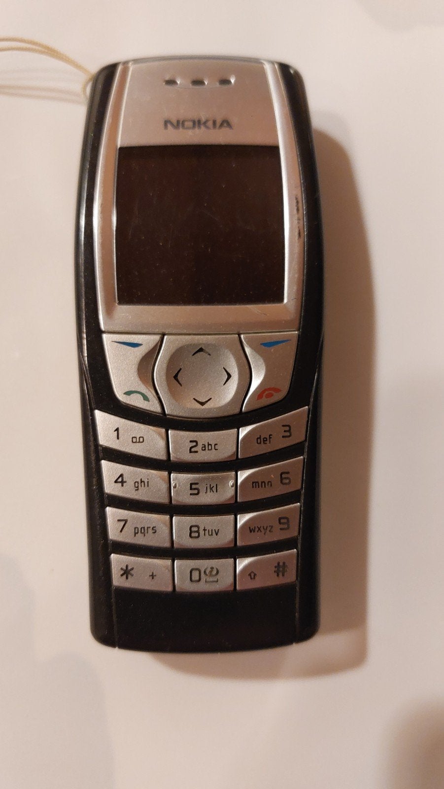 Nokia 6610 - Klassieke mobiele telefoon, Gebruikt, Verzenden, Zwart, Fysiek toetsenbord