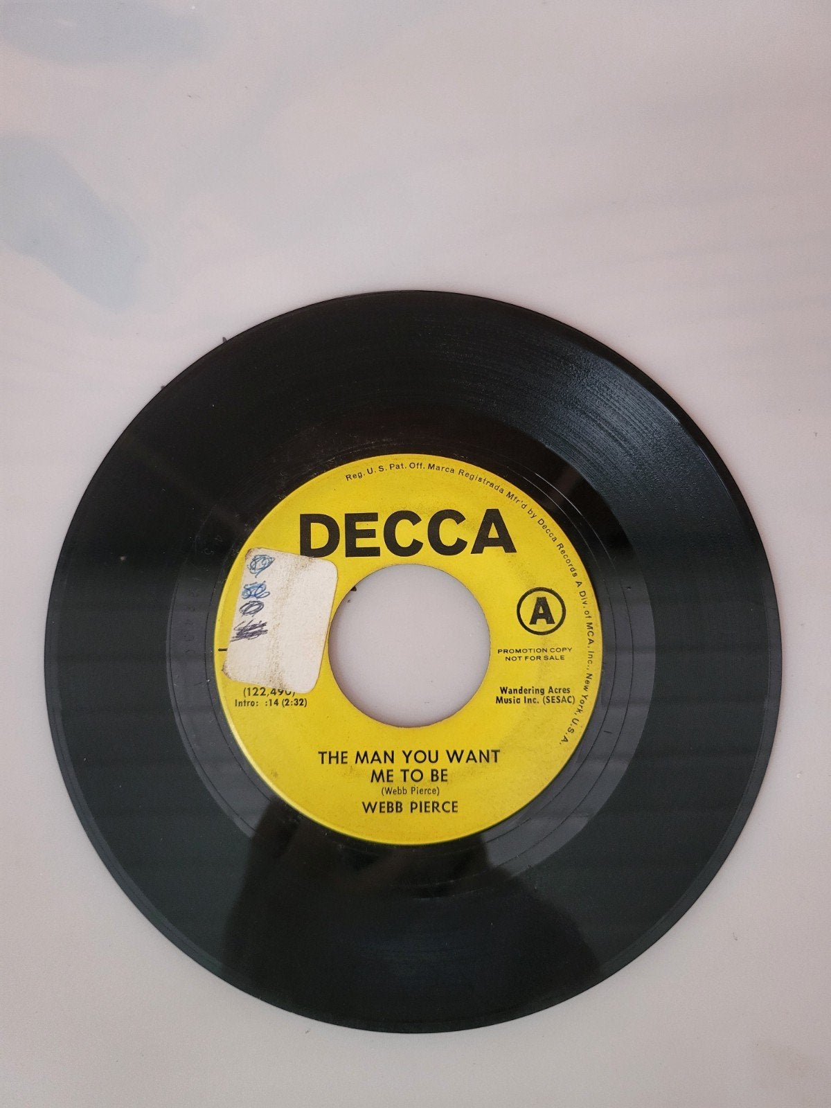 Webb Pierce (1), Ophalen of Verzenden, Gebruikt, Overige formaten