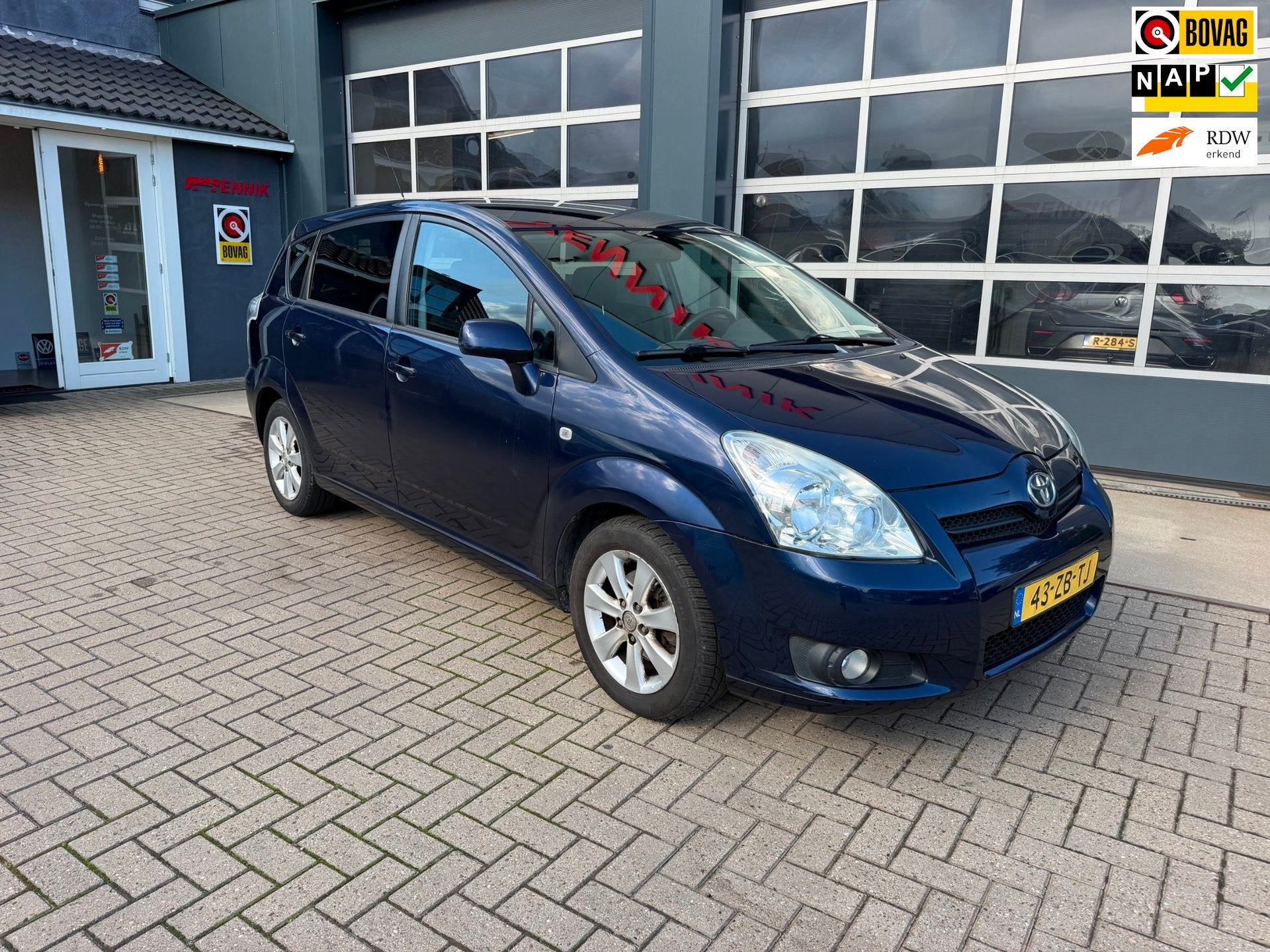 Toyota Verso 1.8 VVT-i Luna / Clima / Navi / Cruise / Trekha, Auto's, 13 km/l, Dealer onderhouden, Gebruikt, 4 cilinders