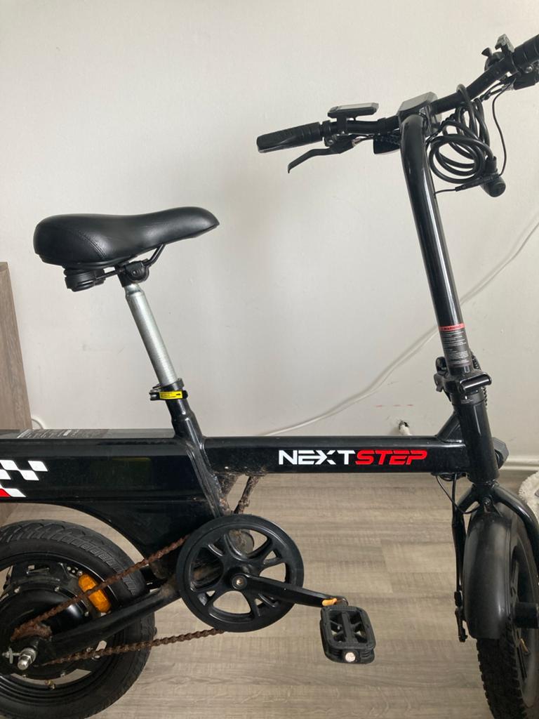 Mini ebike vouwfiets, Fietsen en Brommers, Elektrische fietsen, Minder dan 30 km per accu, Ophalen of Verzenden, Zo goed als nieuw