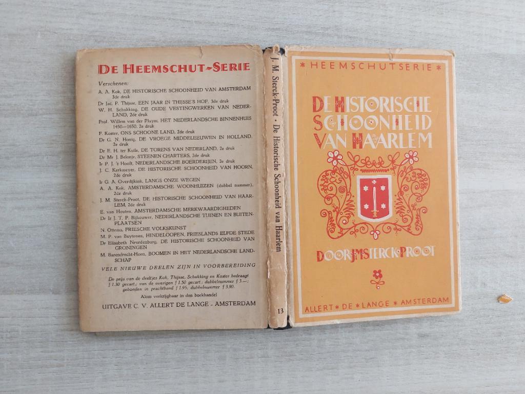 De historische schoonheid van haarlem, Boeken, Geschiedenis | Stad en Regio, Ophalen of Verzenden, 19e eeuw, Zo goed als nieuw