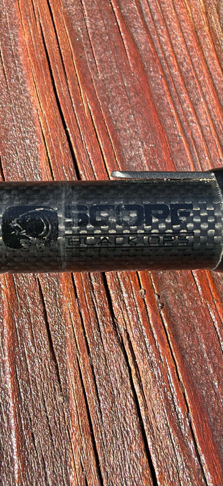 Nash scope Blackops 9”   3LB   (2 stuks), Watersport en Boten, Verzenden, Gebruikt, Werphengel