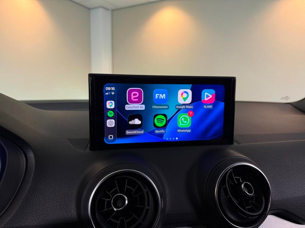 Audi Q2 35 TFSI S Edition *Automaat* Carplay|Leer|Stoelverw., Auto's, Audi, 4 cilinders, 150 pk, Leder, Bedrijf