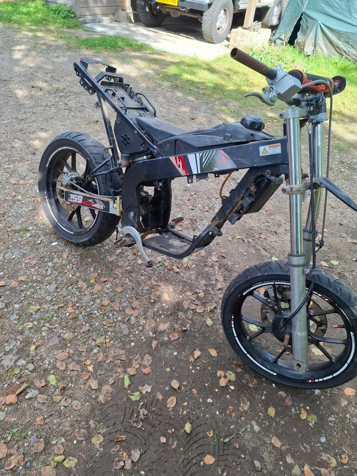 rieju mrx rollend frame met wok, Ophalen of Verzenden, Gebruikt, Frame
