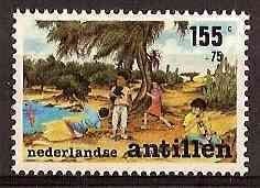 Nederlandse Antillen 925a postfris Kinderpostzegels 1989, Ophalen of Verzenden, Postfris