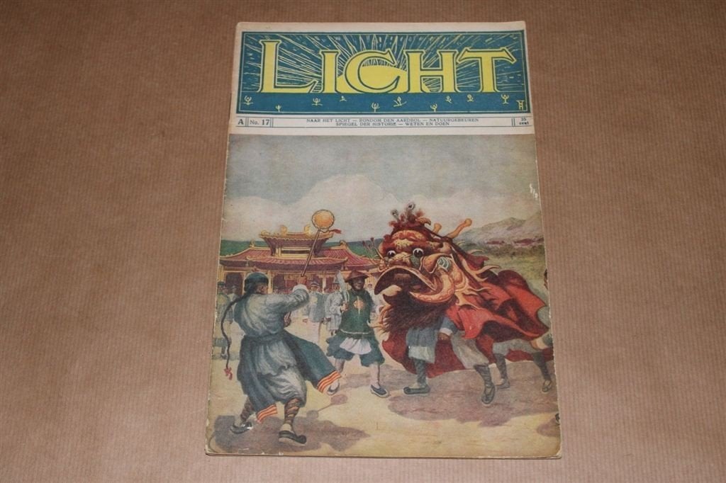 Magazine - Licht - Circa 1925, Ophalen of Verzenden, Zo goed als nieuw, Muziek, Film of Tv