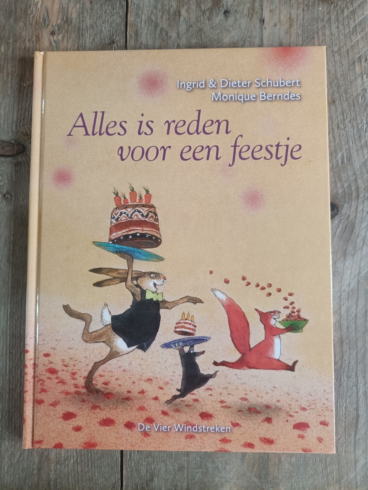 Alles is reden voor een feestje - Prentenboek, Ophalen of Verzenden, Zo goed als nieuw, Ingrid & Dieter Schubert, Monique Berndes