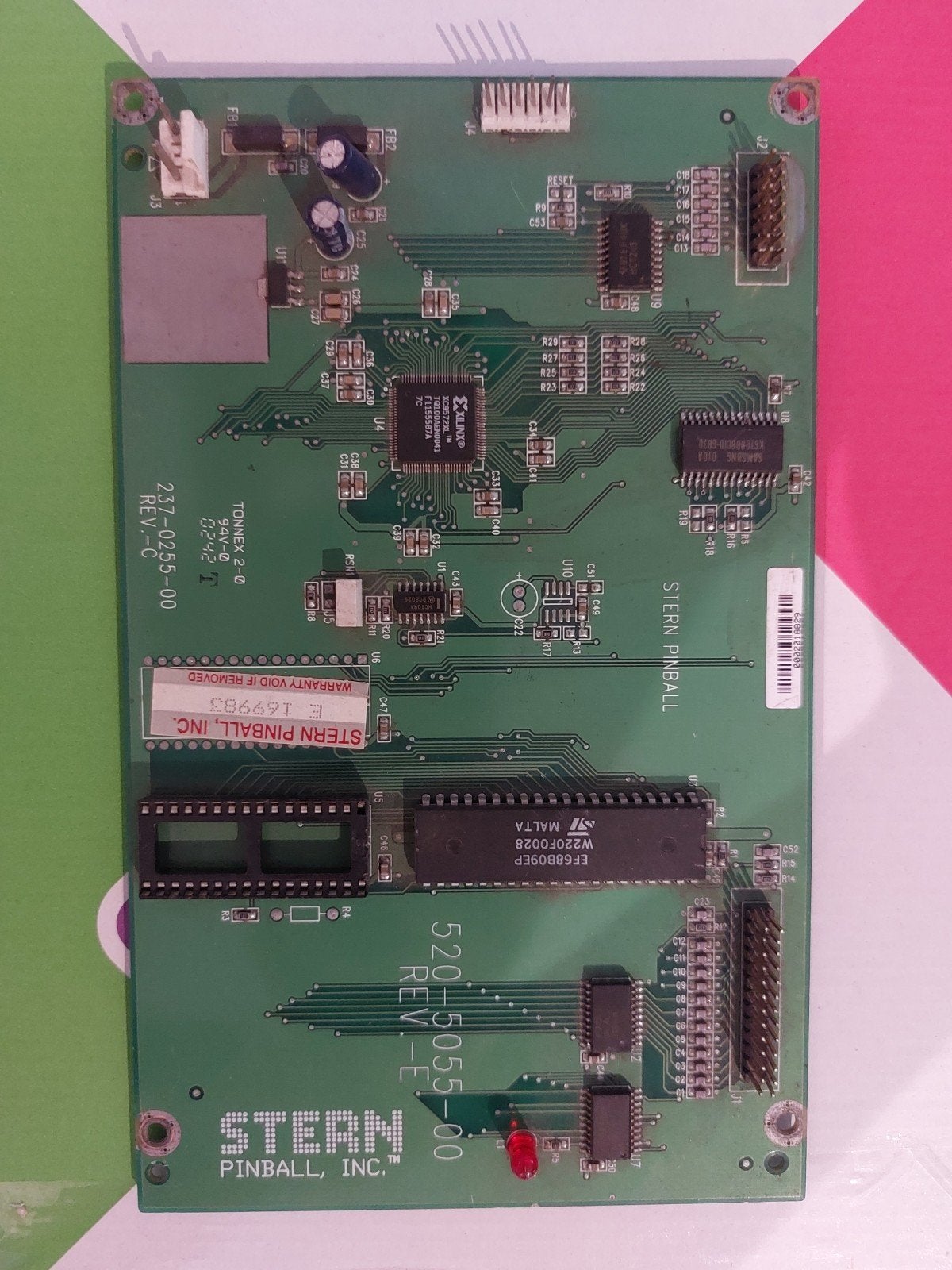 Stern Whitestar Display Controller Board Flipperkast, Gebruikt, Elektronisch, Stern, Onderdeel of Defecte kast
