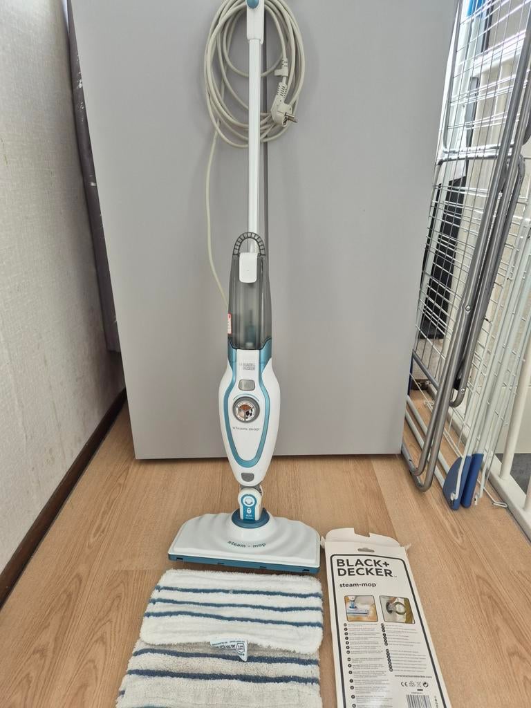 Black+Decker Steam-mop - Krachtige Stoomreiniger, Ophalen of Verzenden, Gebruikt, Overige typen