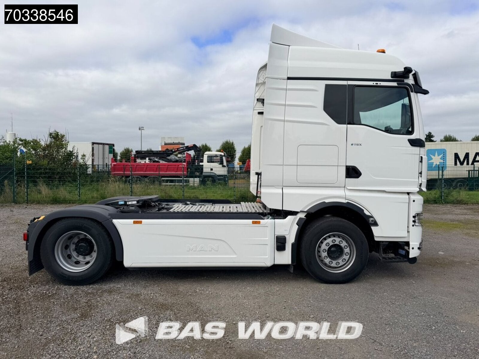 MAN eTGX TGX 20.449 4X2 Electric! eTGX GM Hydraulic Standkli, Auto's, Automaat, Stof, Euro 6, MAN