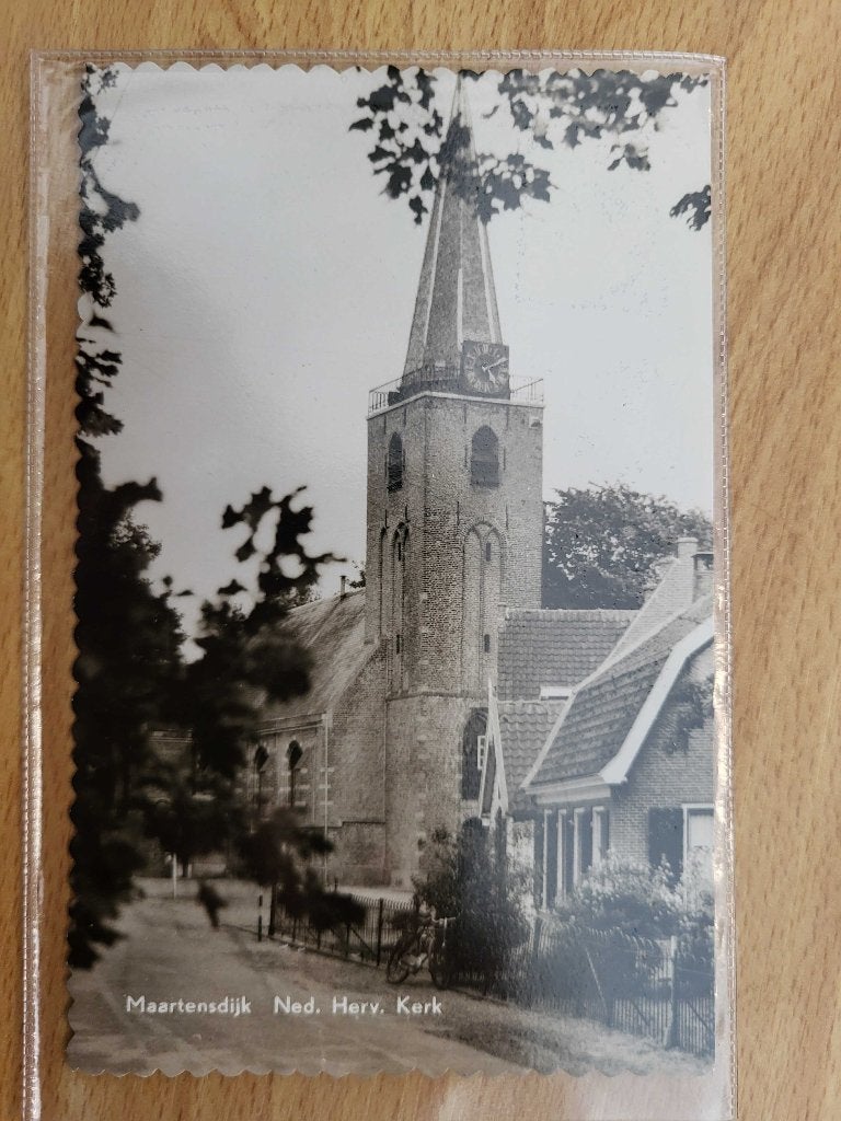 ansicht MAARTENSDIJK kerk, Ophalen, Voor 1920, Utrecht