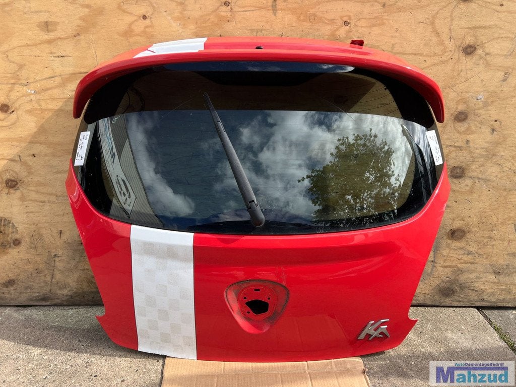FORD KA 2 Rood 8P achterklep met spoiler 2008-2016, Gebruikt, Deur, Info@ford.com, Ophalen of Verzenden