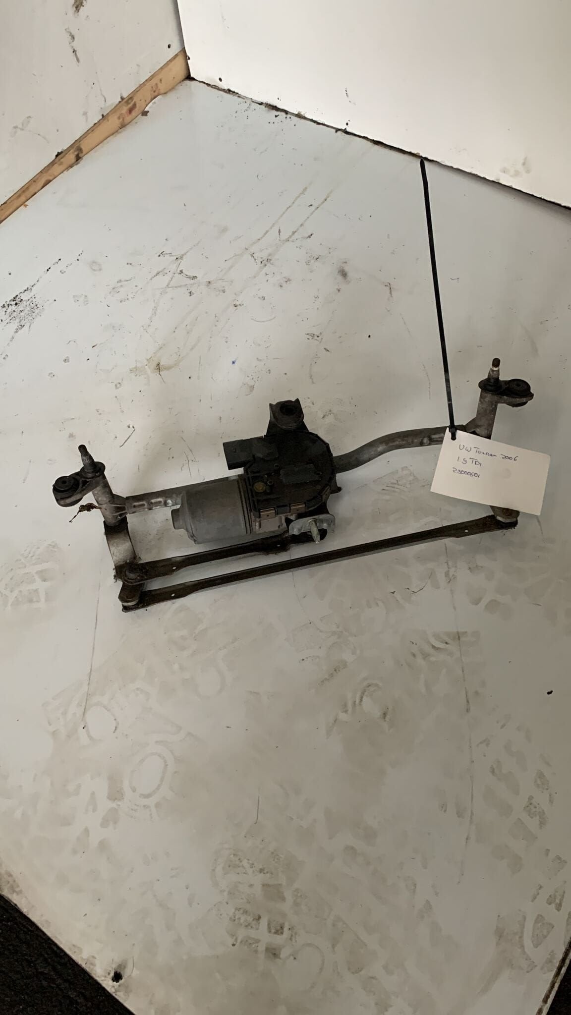 Ruitenwissermotor Volkswagen touran bouwjaar 2006., Gebruikt, -, Volkswagen, -
