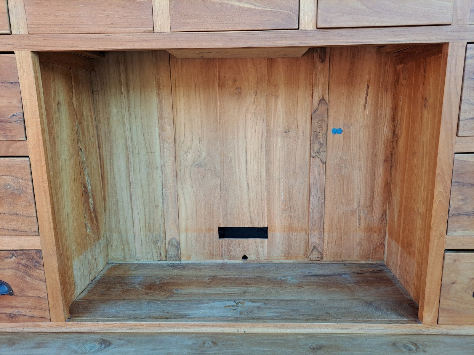 teakhouten ladekast tv meubel, R.kooij65@gmail.com, Gebruikt, 5 laden of meer, 150 tot 200 cm