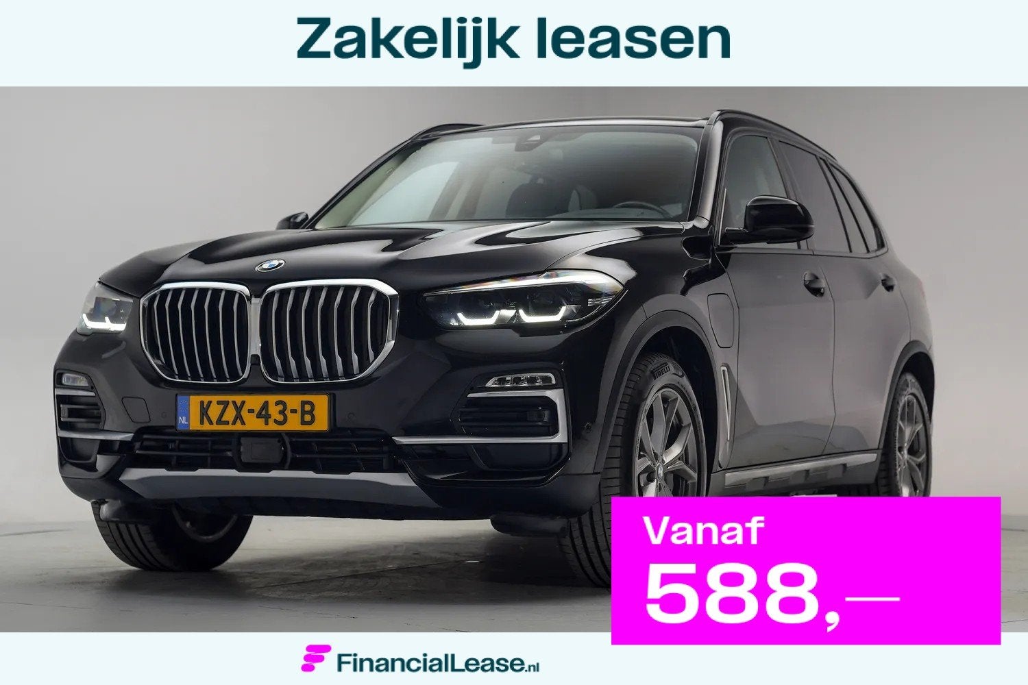 BMW X5 xDrive 45e High Executive Xline [ Luchtvering Adapt.c, Gebruikt, X5, Zwart, Vierwielaandrijving