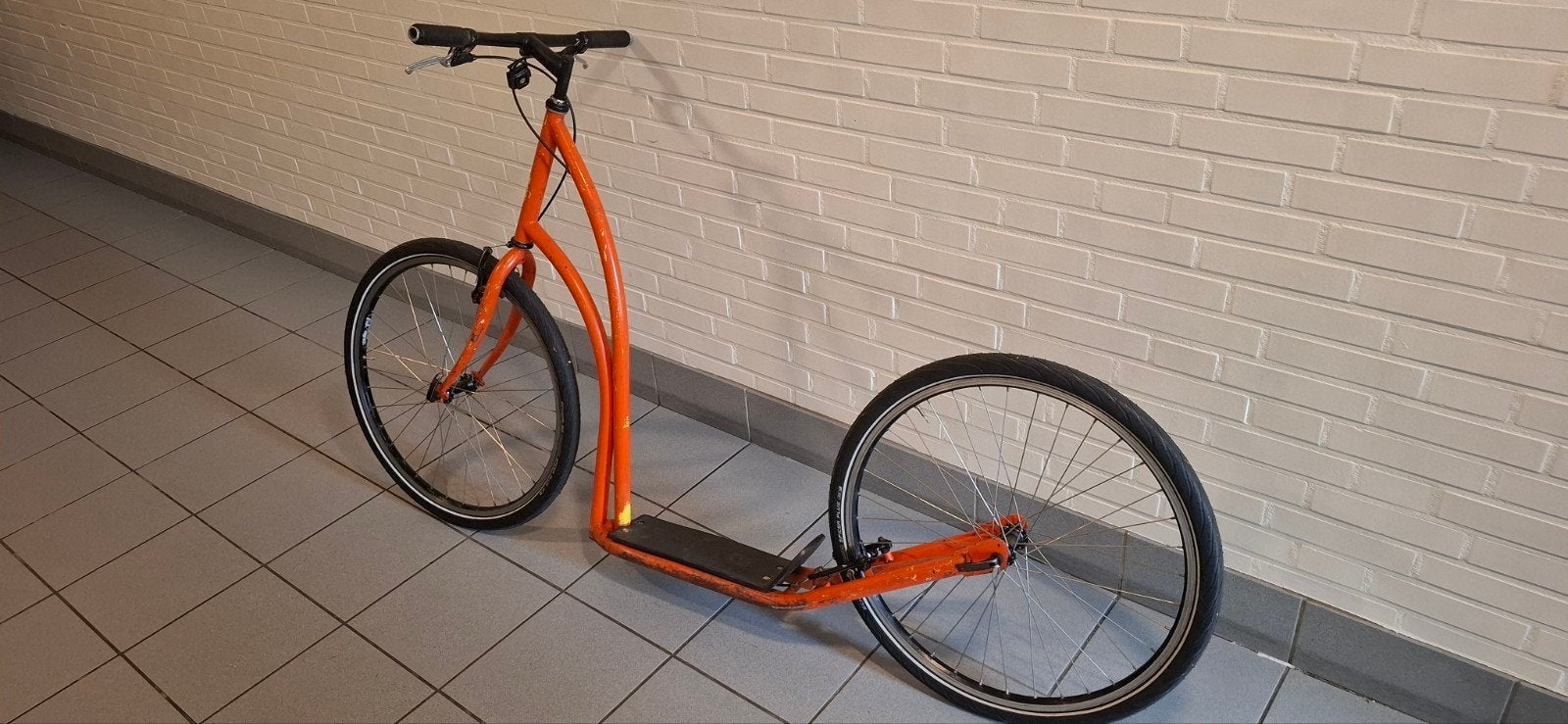 Stevige City Step voor volwassenen, Fietsen en Brommers, Steps, Gebruikt, Gewone step, Ophalen