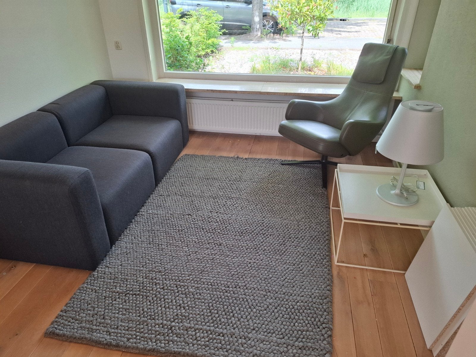 Complete Woonkamerset: Bank, Fauteuil, Vloerkleed, etc., Ophalen