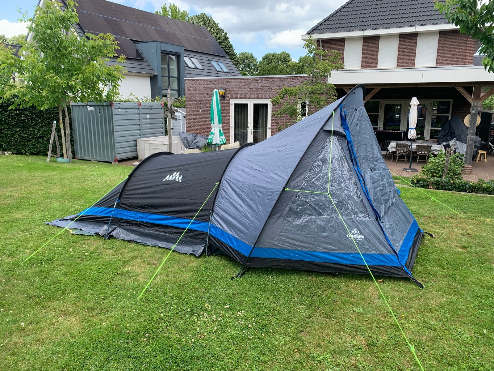 Obelink Texel tunneltent - 3-persoons, Caravans en Kamperen, Ophalen of Verzenden, Nieuw, Tot en met 3