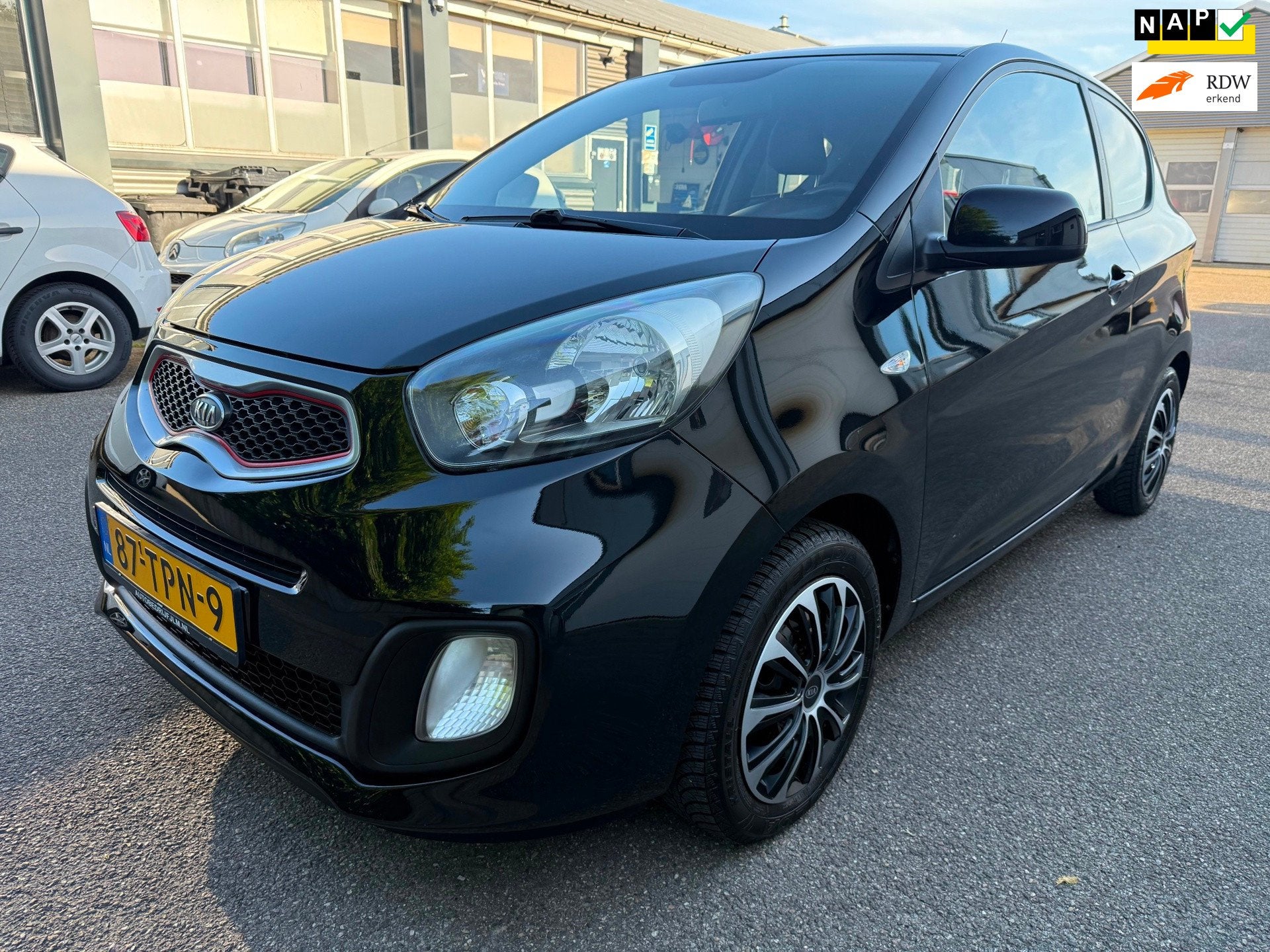 Kia Picanto Gereserveerd, Voorwielaandrijving, Euro 5, Gebruikt, Zwart