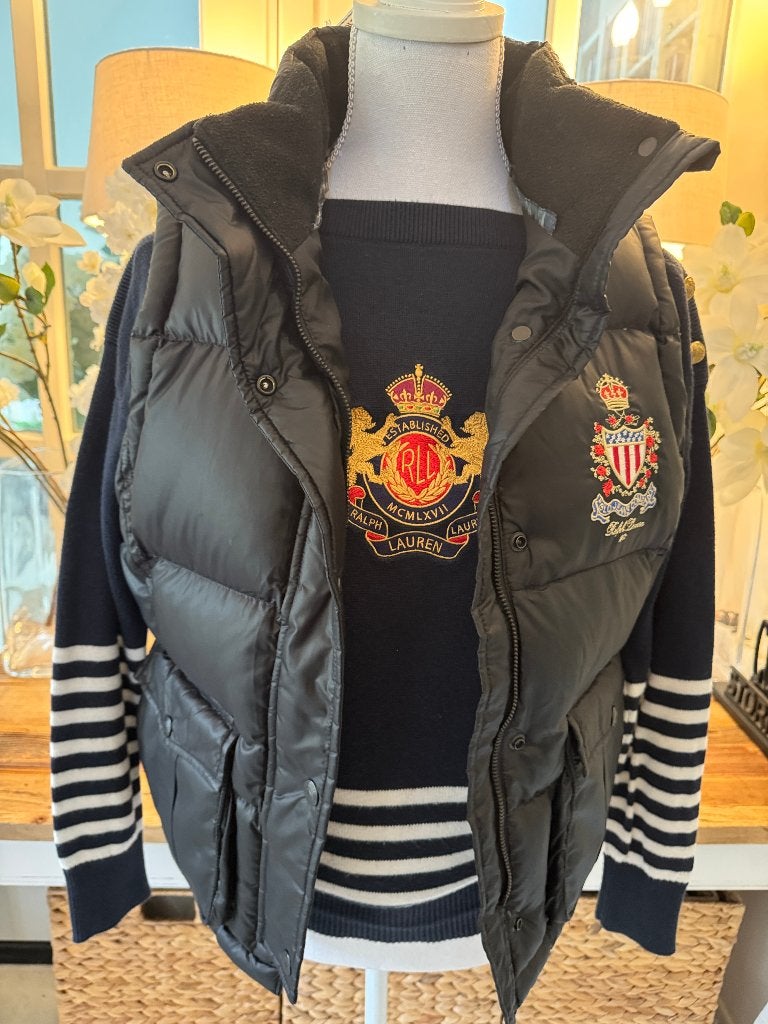 Zwarte bodywarmer RL, 40/M, perfecte staat., Kleding | Dames, Verzenden, Zo goed als nieuw, Maat 38/40 (M), Zwart