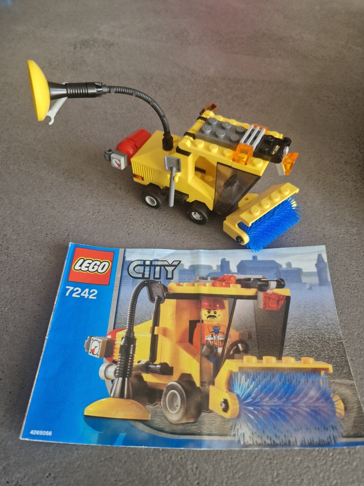LEGO City 7242 Straatveger (zonder minifiguur), Ophalen of Verzenden, Gebruikt, Overige merken