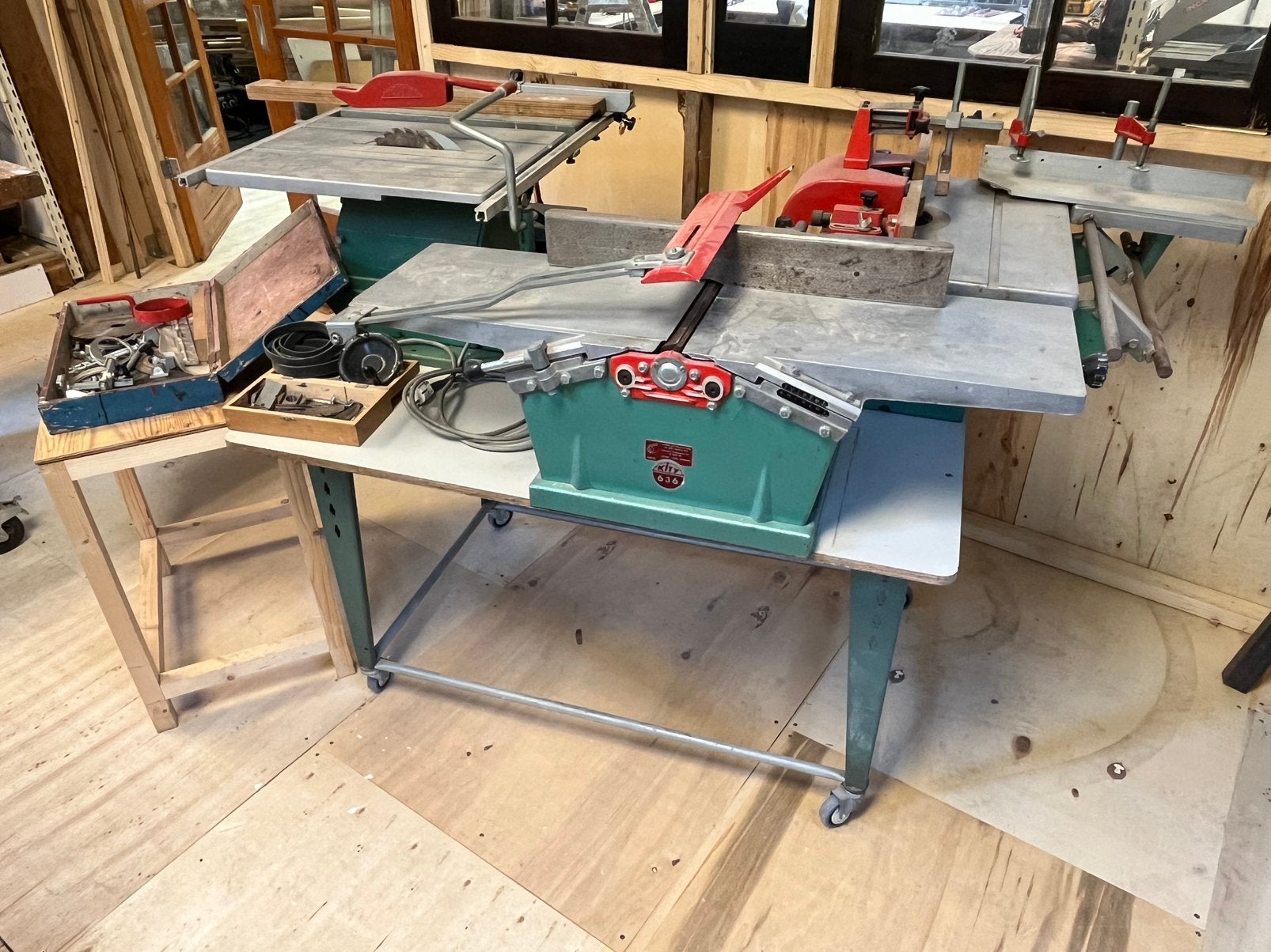 Kity combinatiemachine 220V – 636 / 617 / 652 / 626, Ophalen, Gebruikt, 70 mm of meer, Overige typen