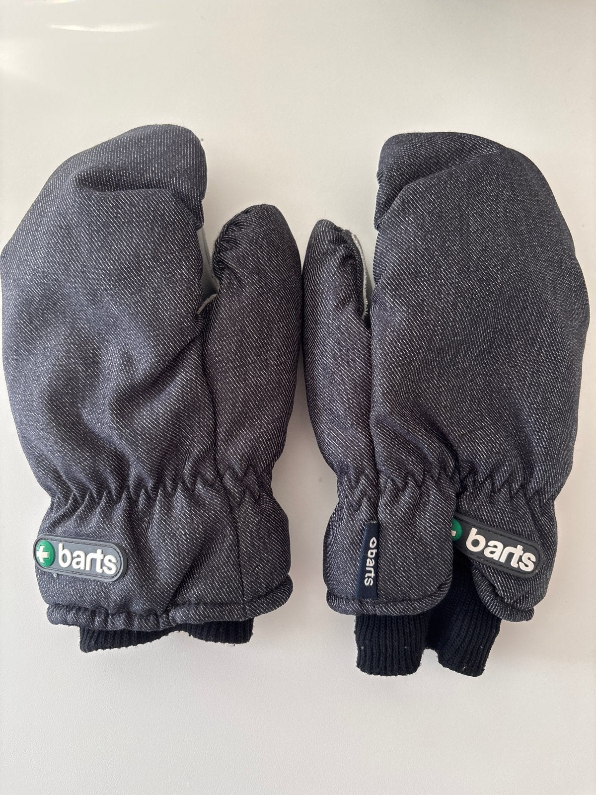 Barts kinderwanten - Donkergrijs - Maat 116, Ophalen, Gebruikt, 110 t/m 116, Jongen of Meisje