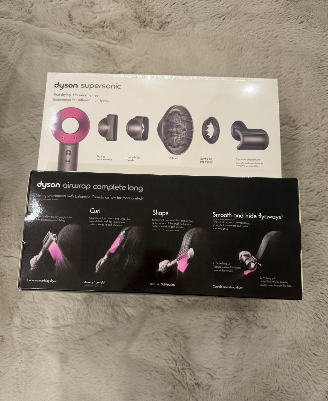 Nieuwe Dyson Airwrap Complete long en Dyson Supersonic nieuw, Sieraden, Tassen en Uiterlijk, Uiterlijk | Haarverzorging, Ophalen of Verzenden