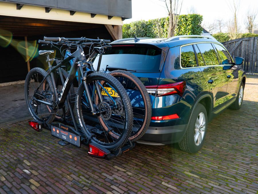 Spinder TX2 Trekhaak Fietsendrager -  nieuw!, Auto diversen, Fietsendragers, Brede banden, Ophalen of Verzenden, Zo goed als nieuw
