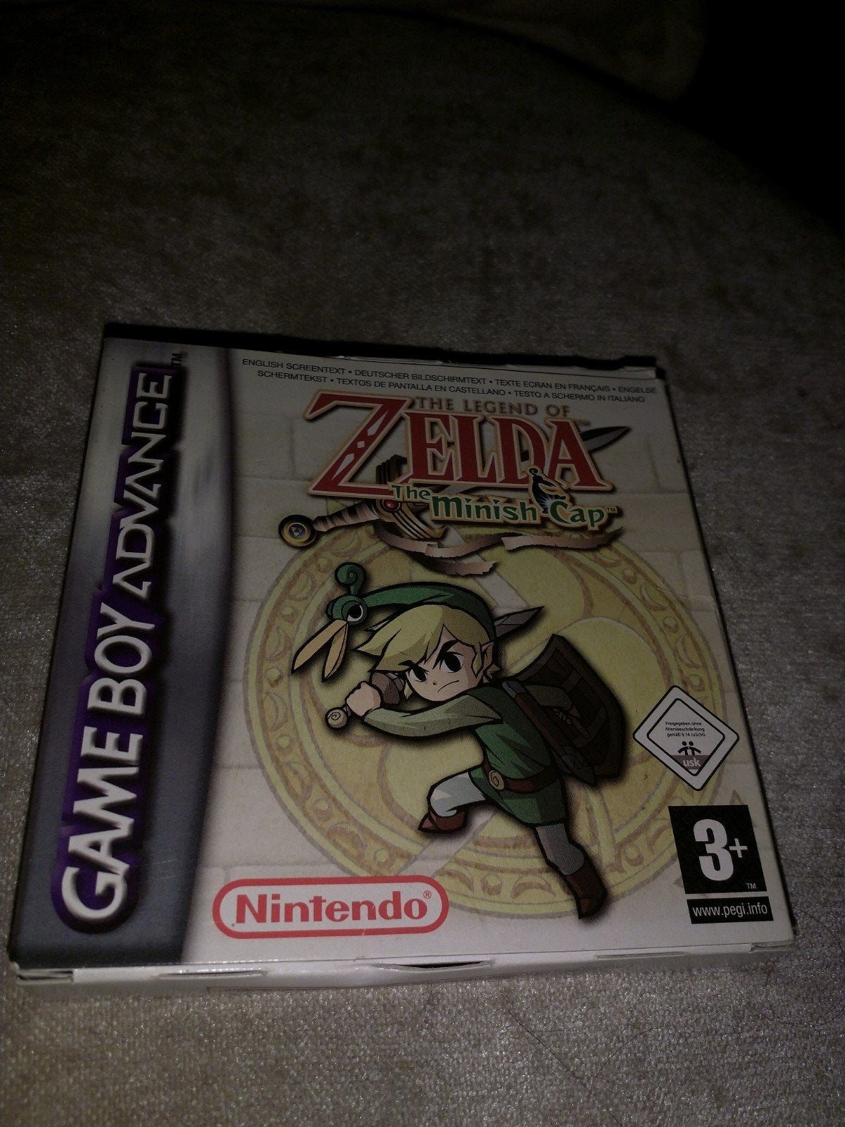 Zelda The Minish Cap Game Boy Advance GBA, Spelcomputers en Games, Avontuur en Actie, 1 speler, Ophalen of Verzenden, Zo goed als nieuw